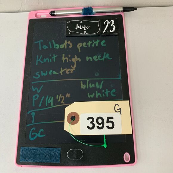 Talbots Marled Knit Heavy Sweater Womens P Petite High Neck Chunky Pullover - Picture 9 of 10